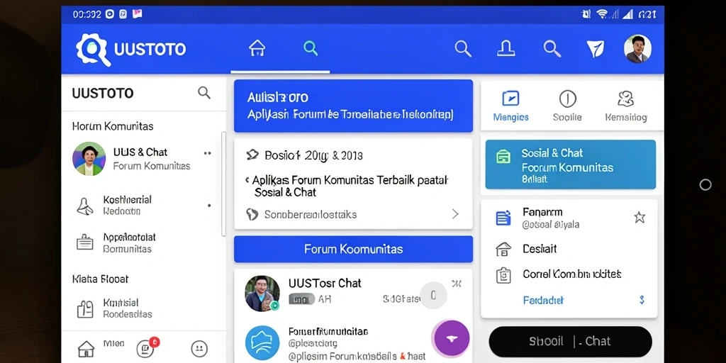 Antarmuka menarik dan mudah digunakan di UUSTOTO.