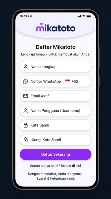 Buat Akun Baru Mikatoto dengan Mudah dan Cepat